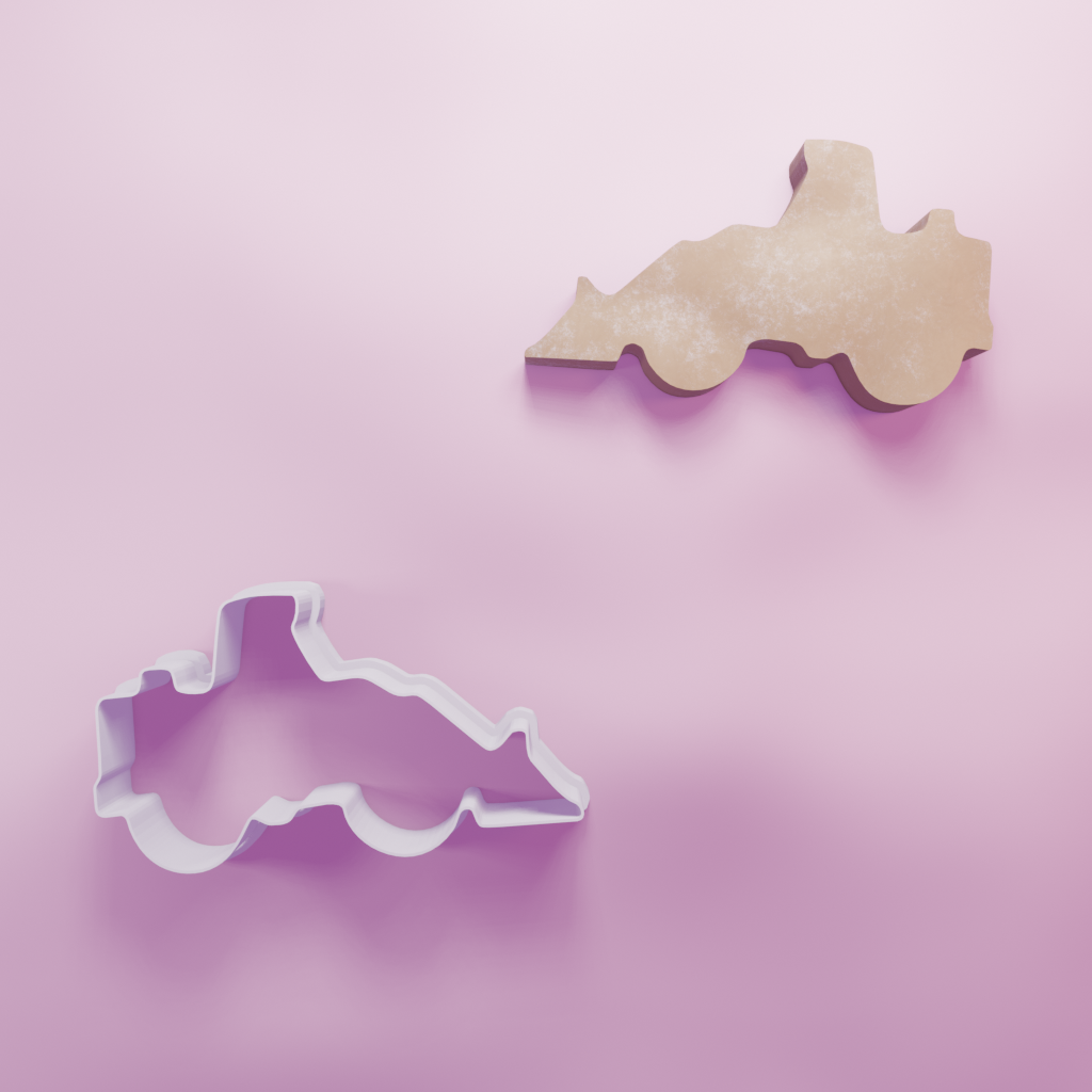 Digger Cookie Cutter Biscuit dough baking sugar cookie gingerbread