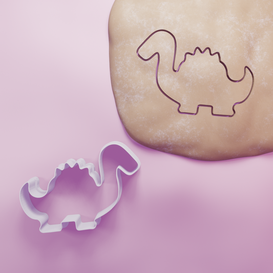 Dino Pointy Back Cookie Cutter Biscuit dough baking sugar cookie gingerbread