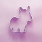 Cute Donkey Cookie Cutter Biscuit dough baking sugar cookie gingerbread