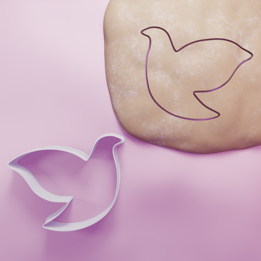 Dove simple Cookie Cutter Biscuit dough baking sugar cookie gingerbread