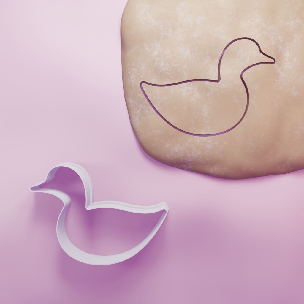 Paper Duck Cutter Duck Cookie Cutter – Cutting About
