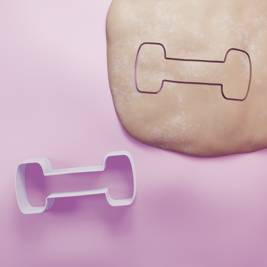 Dumbbell Cookie Cutter Biscuit dough baking sugar cookie gingerbread