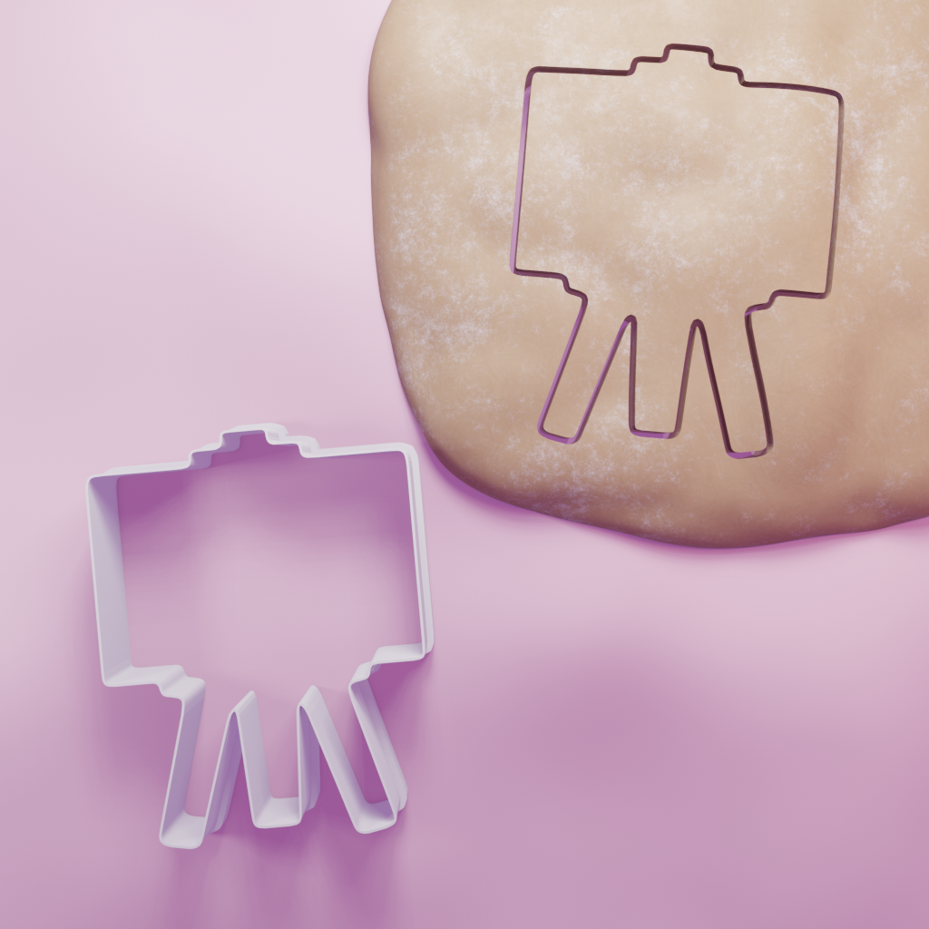 Easel Cookie Cutter Biscuit dough baking sugar cookie gingerbread