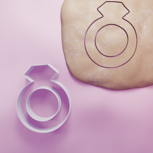 Engagement Ring New Cookie Cutter Biscuit dough baking sugar cookie gingerbread