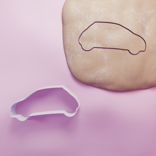 Fiat 500 Cookie Cutter Biscuit dough baking sugar cookie gingerbread