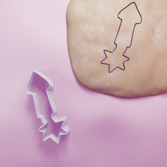 Firework Cookie Cutter Biscuit dough baking sugar cookie gingerbread