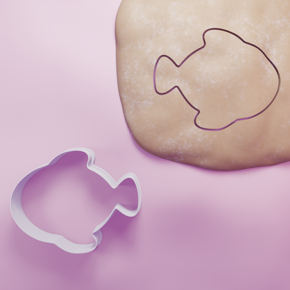 Fish Round Cookie Cutter Biscuit dough baking sugar cookie gingerbread