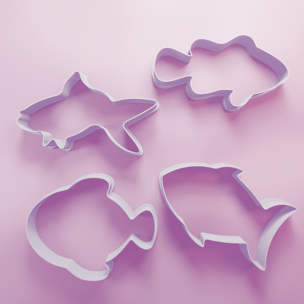 Fish Pack – Cookie Cutters Biscuit dough baking sugar cookie gingerbread