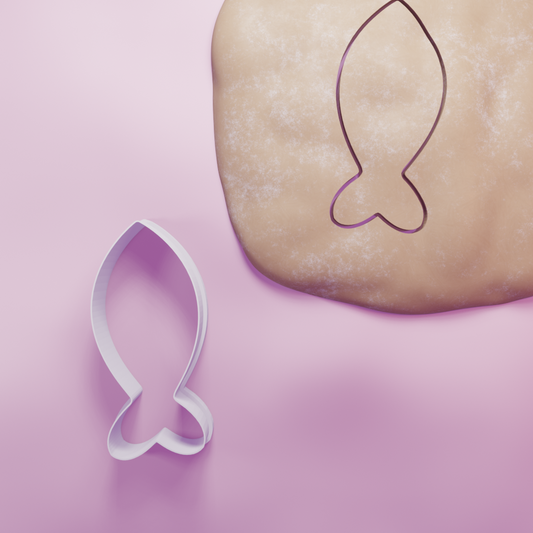 Fish Straight Cookie Cutter Biscuit dough baking sugar cookie gingerbread