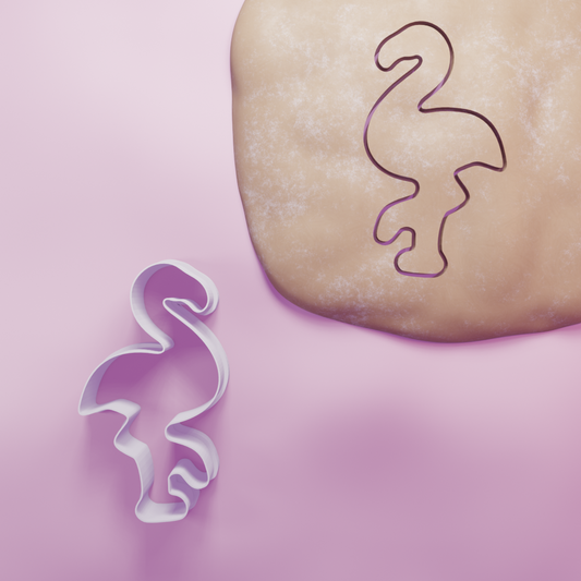 Flamingo Cookie Cutter Biscuit dough baking sugar cookie gingerbread