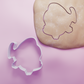 Flounder Cookie Cutter Biscuit dough baking sugar cookie gingerbread