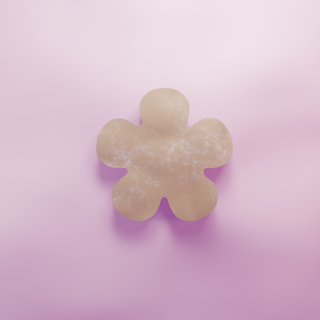 Flower Petal Cookie Cutter Biscuit dough baking sugar cookie gingerbread