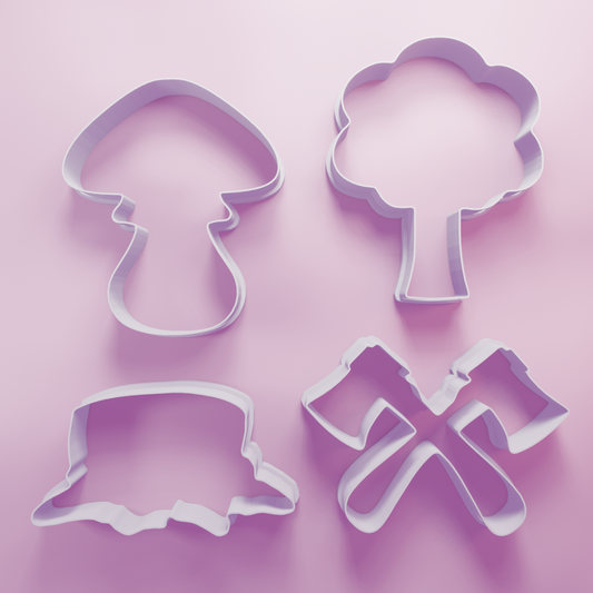 Forest Pack – Cookie Cutters Biscuit dough baking sugar cookie gingerbread