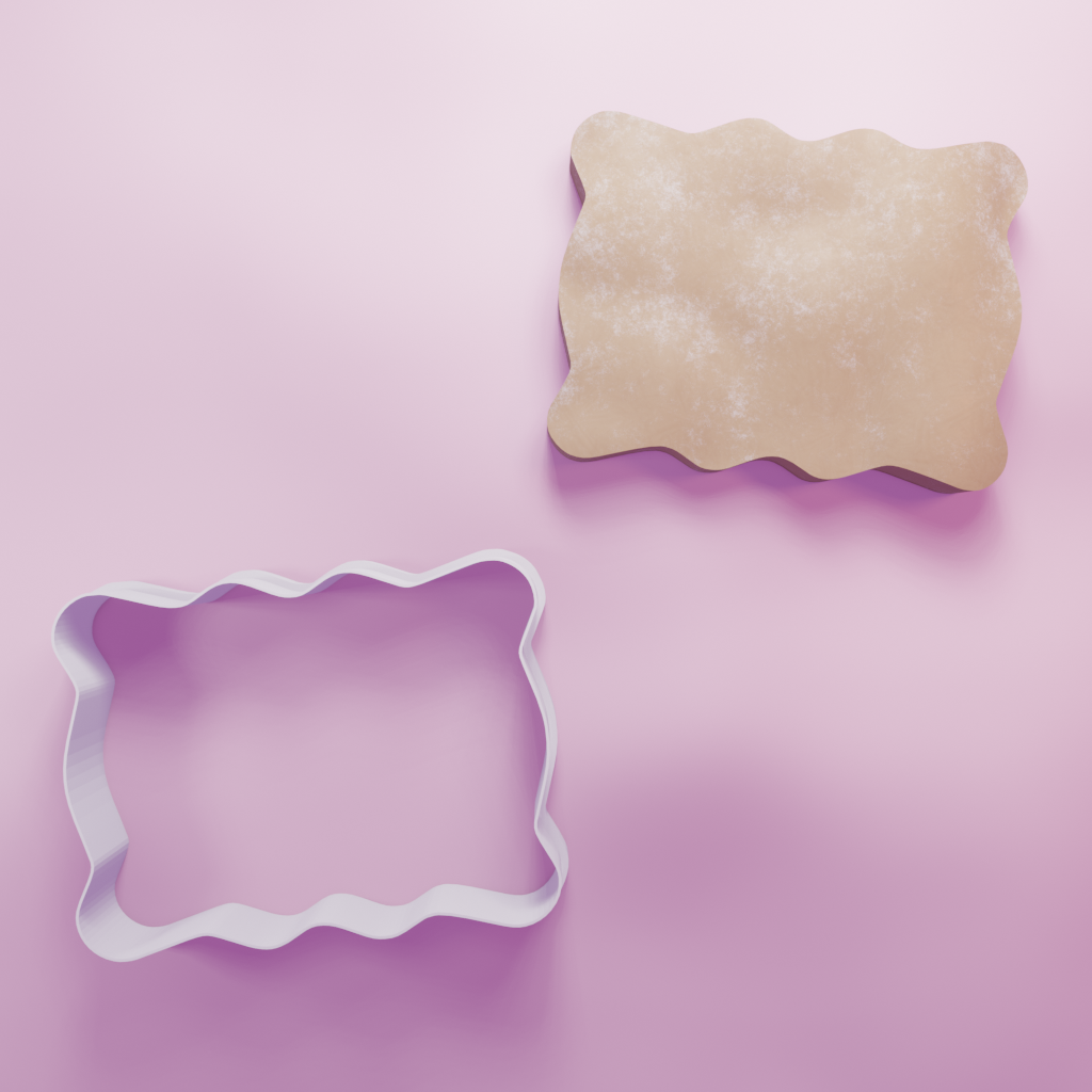 Frame 6 Cookie Cutter Biscuit dough baking sugar cookie gingerbread