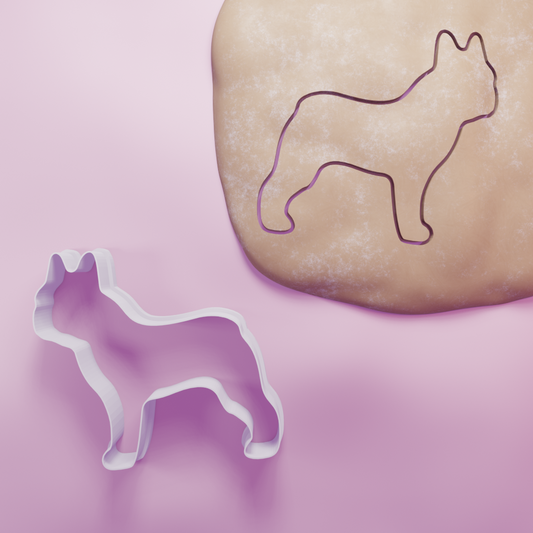 French Bulldog Cookie Cutter Biscuit dough baking sugar cookie gingerbread