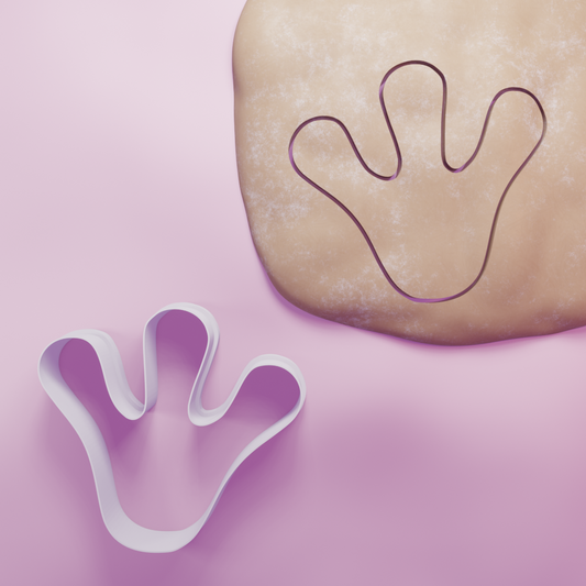 Frog Foot Cookie Cutter Biscuit dough baking sugar cookie gingerbread