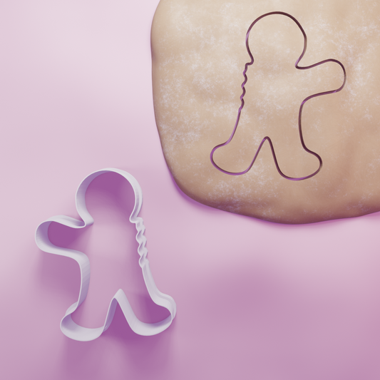 GingerBread man Bitten Arm Cookie Cutter Biscuit dough baking sugar cookie gingerbread