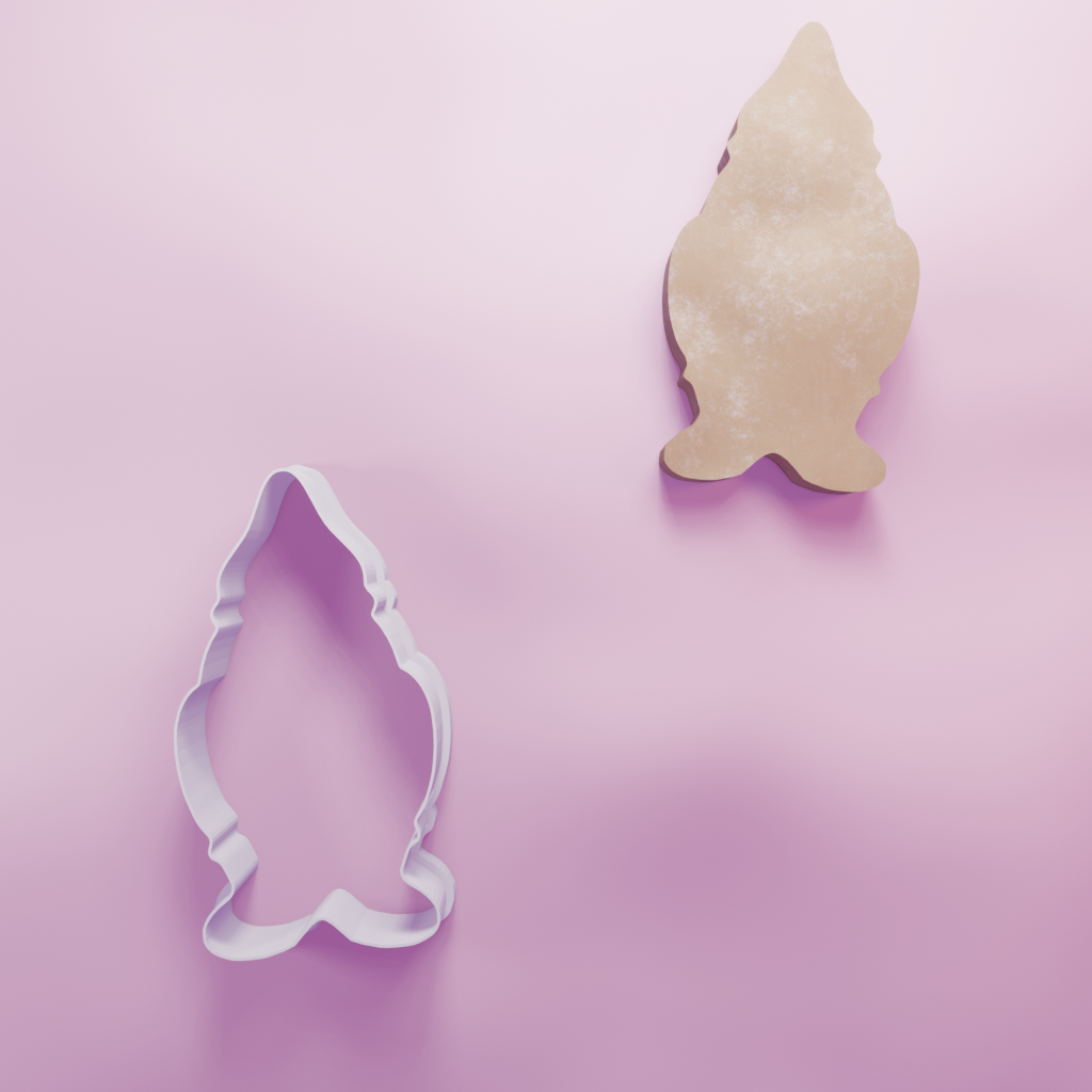 Gnome Cookie Cutter Biscuit dough baking sugar cookie gingerbread