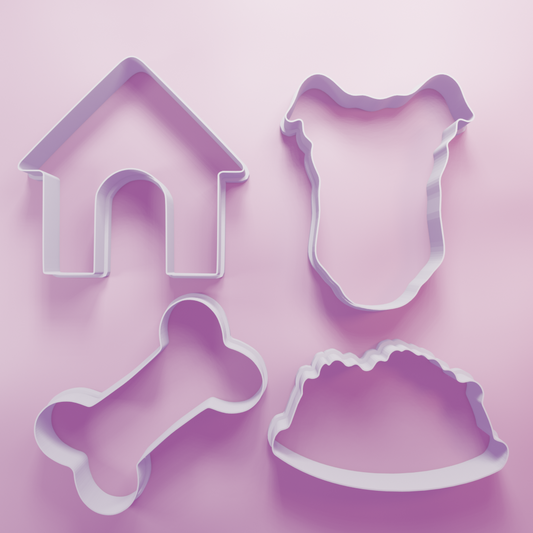 Greyhound Head Dog Pack – Cookie Cutters Biscuit dough baking sugar cookie gingerbread