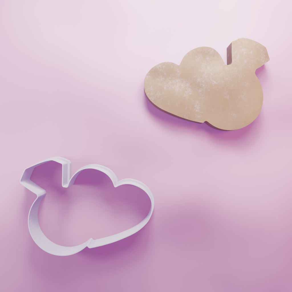 Heart and Ring Cookie Cutter Biscuit dough baking sugar cookie gingerbread