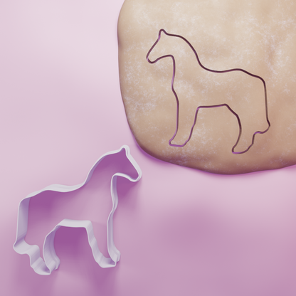 Horse Cookie Cutter Biscuit dough baking sugar cookie gingerbread