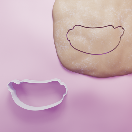 Hot Dog Outline Cookie Cutter Biscuit dough baking sugar cookie gingerbread