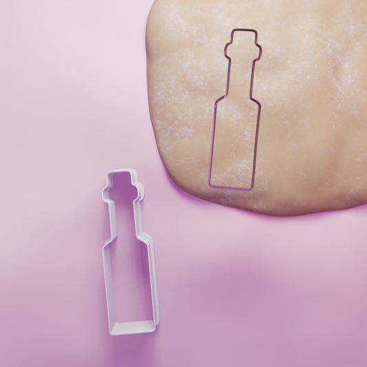 Hot Sauce Bottle Cookie Cutter Biscuit dough baking sugar cookie gingerbread
