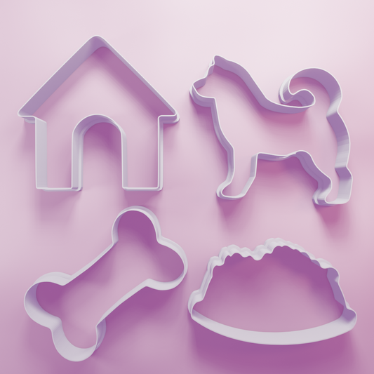 Husky Dog Pack – Cookie Cutters Biscuit dough baking sugar cookie gingerbread