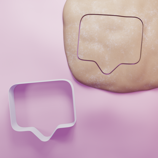 Instagram Notification Cookie Cutter Biscuit dough baking sugar cookie gingerbread