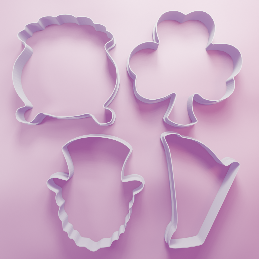 Ireland Pack – Cookie Cutters Biscuit dough baking sugar cookie gingerbread