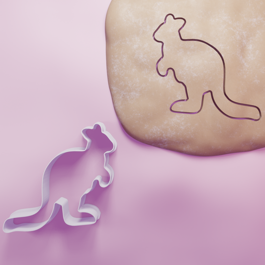 Kangarooo Cookie Cutter Biscuit dough baking sugar cookie gingerbread