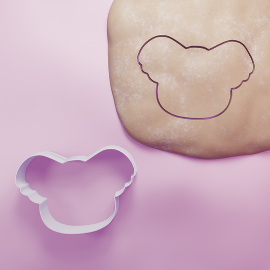Koala Head Cookie Cutter Biscuit dough baking sugar cookie gingerbread