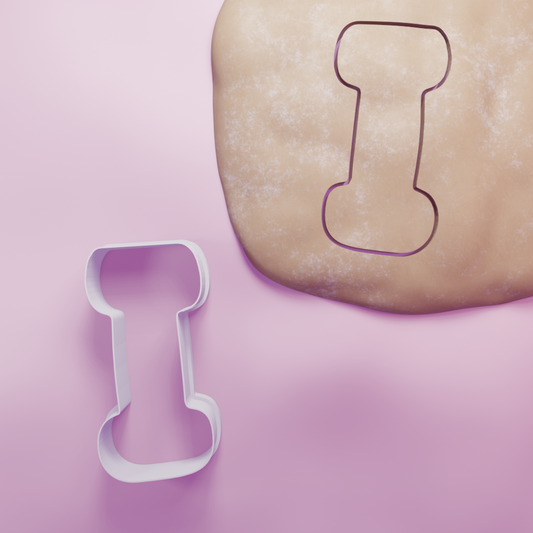 Letter I Cookie Cutter Biscuit dough baking sugar cookie gingerbread