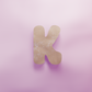 Letter K Cookie Cutter Biscuit dough baking sugar cookie gingerbread