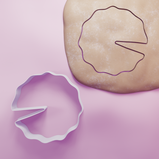 Lillypad Cookie Cutter Biscuit dough baking sugar cookie gingerbread