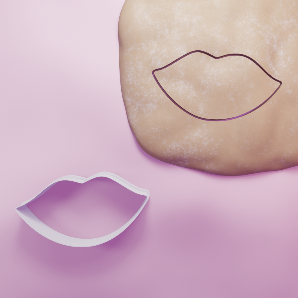 Lips Cutter Lips Cookie Cutter – Mouth – Cutting About