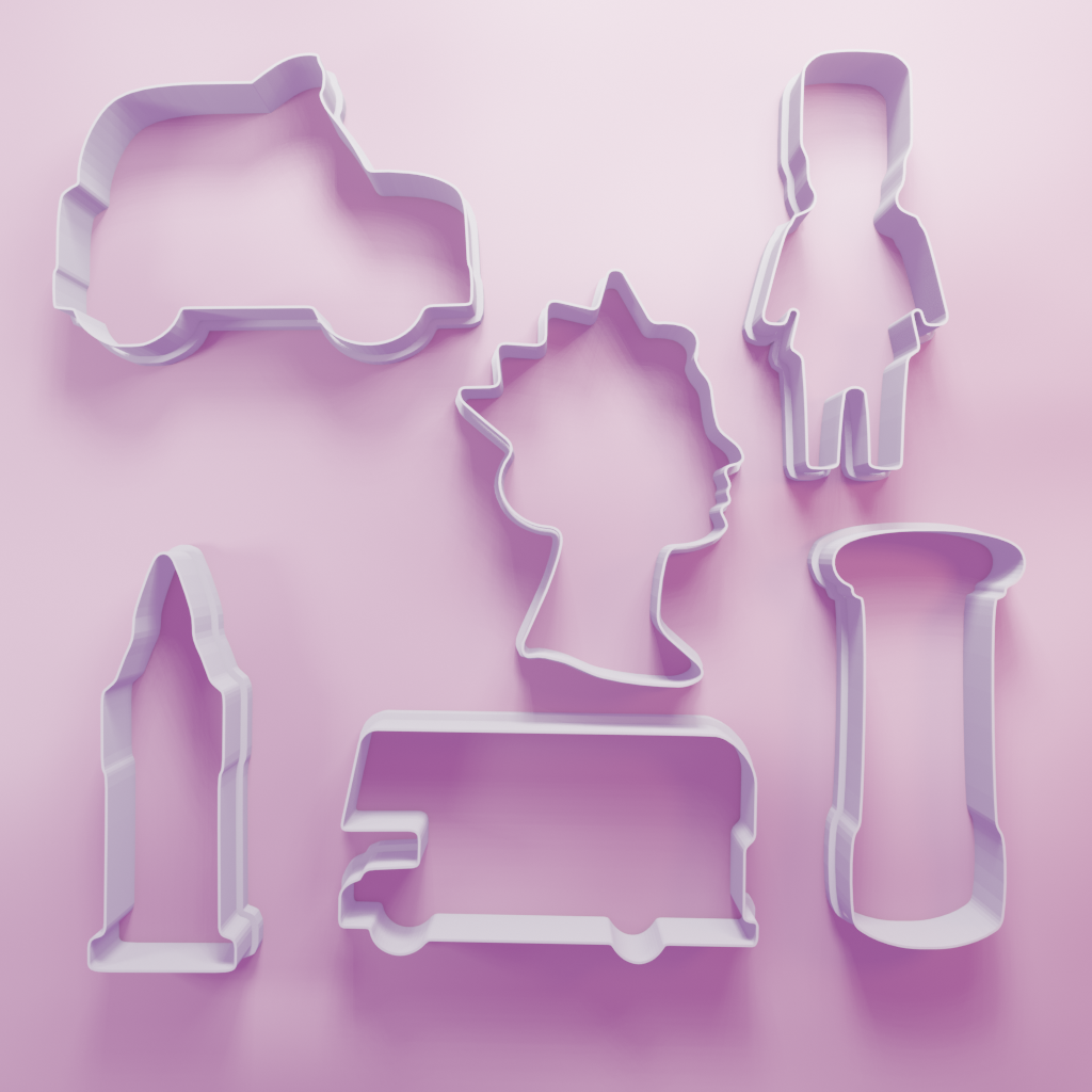 London Pack – Cookie Cutters Biscuit dough baking sugar cookie gingerbread
