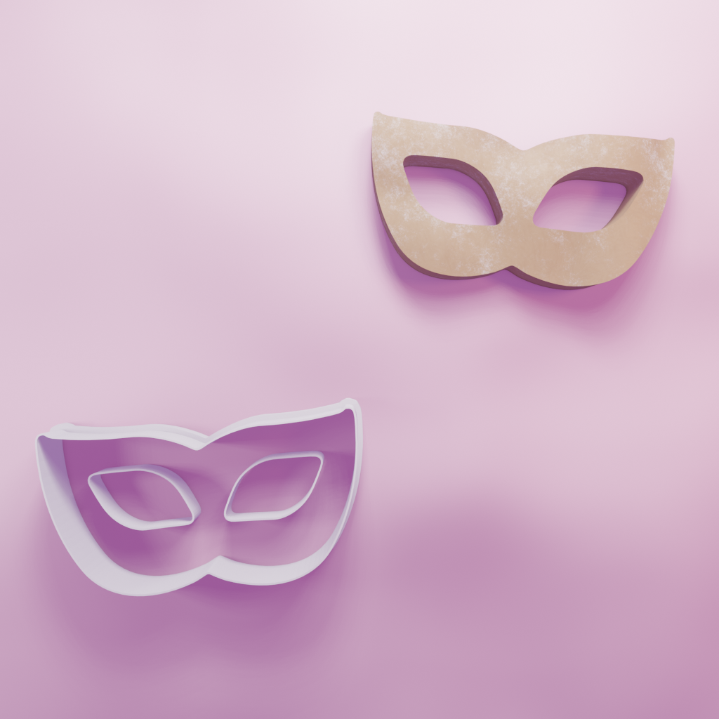 Mask Cookie Cutter Biscuit dough baking sugar cookie gingerbread