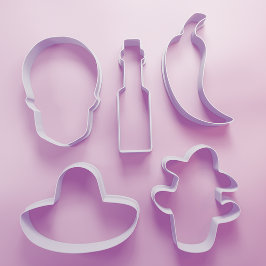 Mexico Pack – Cookie Cutters Biscuit dough baking sugar cookie gingerbread
