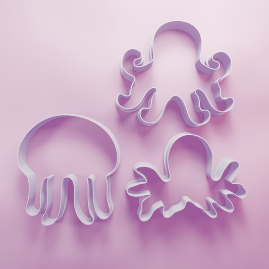 Octopus Pack – Cookie Cutters Biscuit dough baking sugar cookie gingerbread