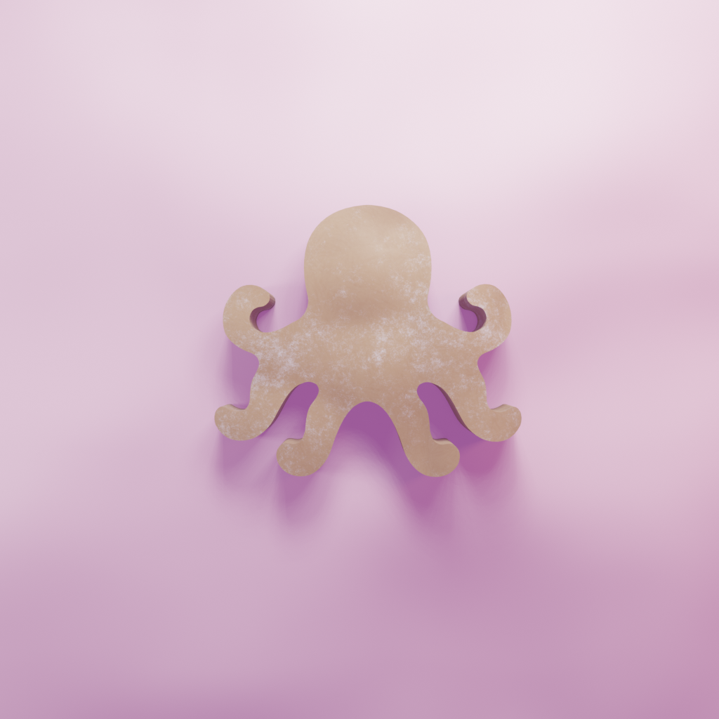 Octopus Cookie Cutter Biscuit dough baking sugar cookie gingerbread