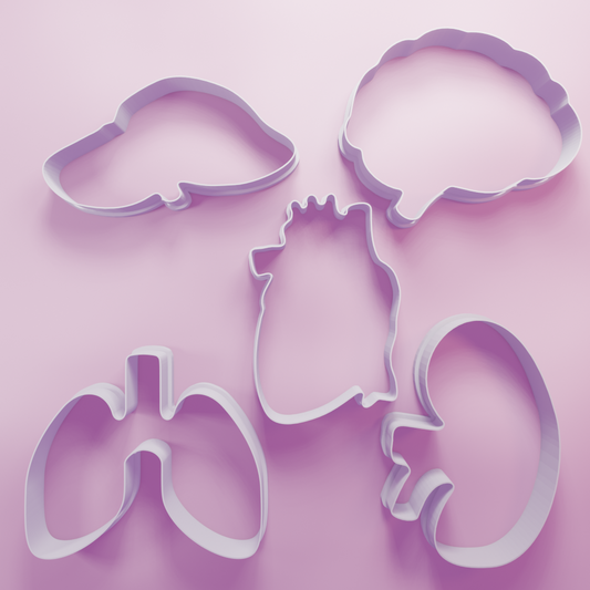 Organs Pack – Cookie Cutters Biscuit dough baking sugar cookie gingerbread