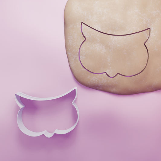 Owl Head Cookie Cutter Biscuit dough baking sugar cookie gingerbread