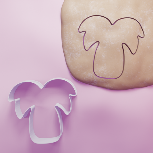 Palm tree chubby Cookie Cutter Biscuit dough baking sugar cookie gingerbread
