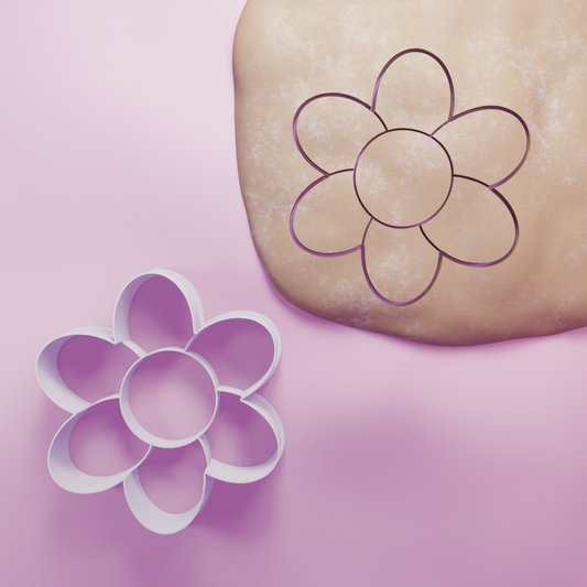 Petal Detail Cookie Cutter Biscuit dough baking sugar cookie gingerbread