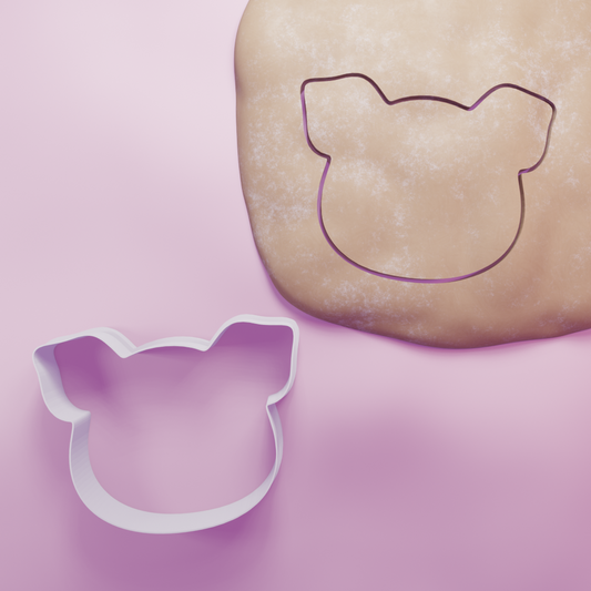 Pig Head Cookie Cutter Biscuit dough baking sugar cookie gingerbread