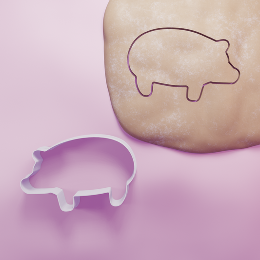 Pig Cookie Cutter Biscuit dough baking sugar cookie gingerbread