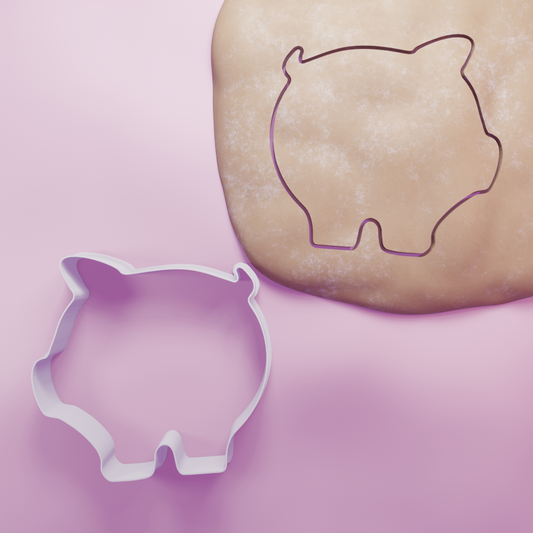 Piggy Bank Cookie Cutter Biscuit dough baking sugar cookie gingerbread