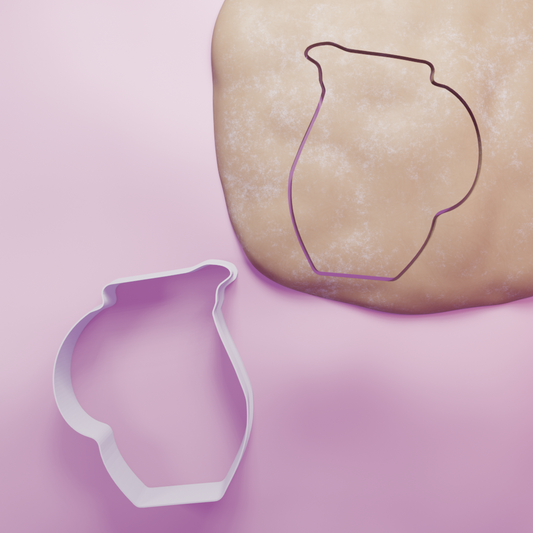 Pitcher Cookie Cutter Biscuit dough baking sugar cookie gingerbread