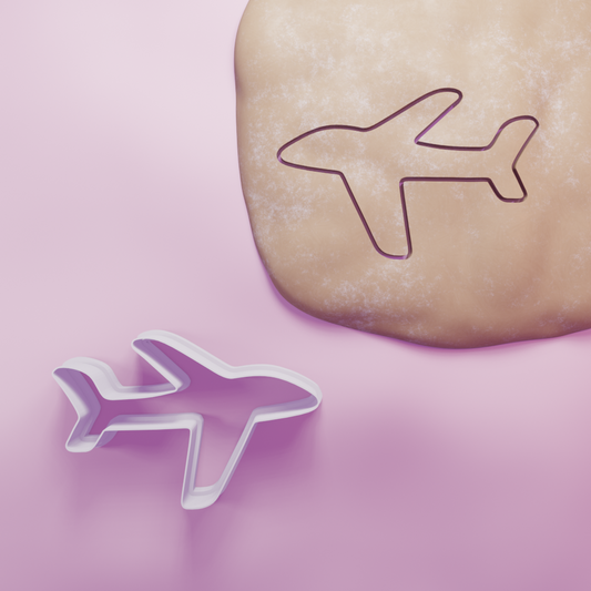 Plane side on Cookie Cutter Biscuit dough baking sugar cookie gingerbread